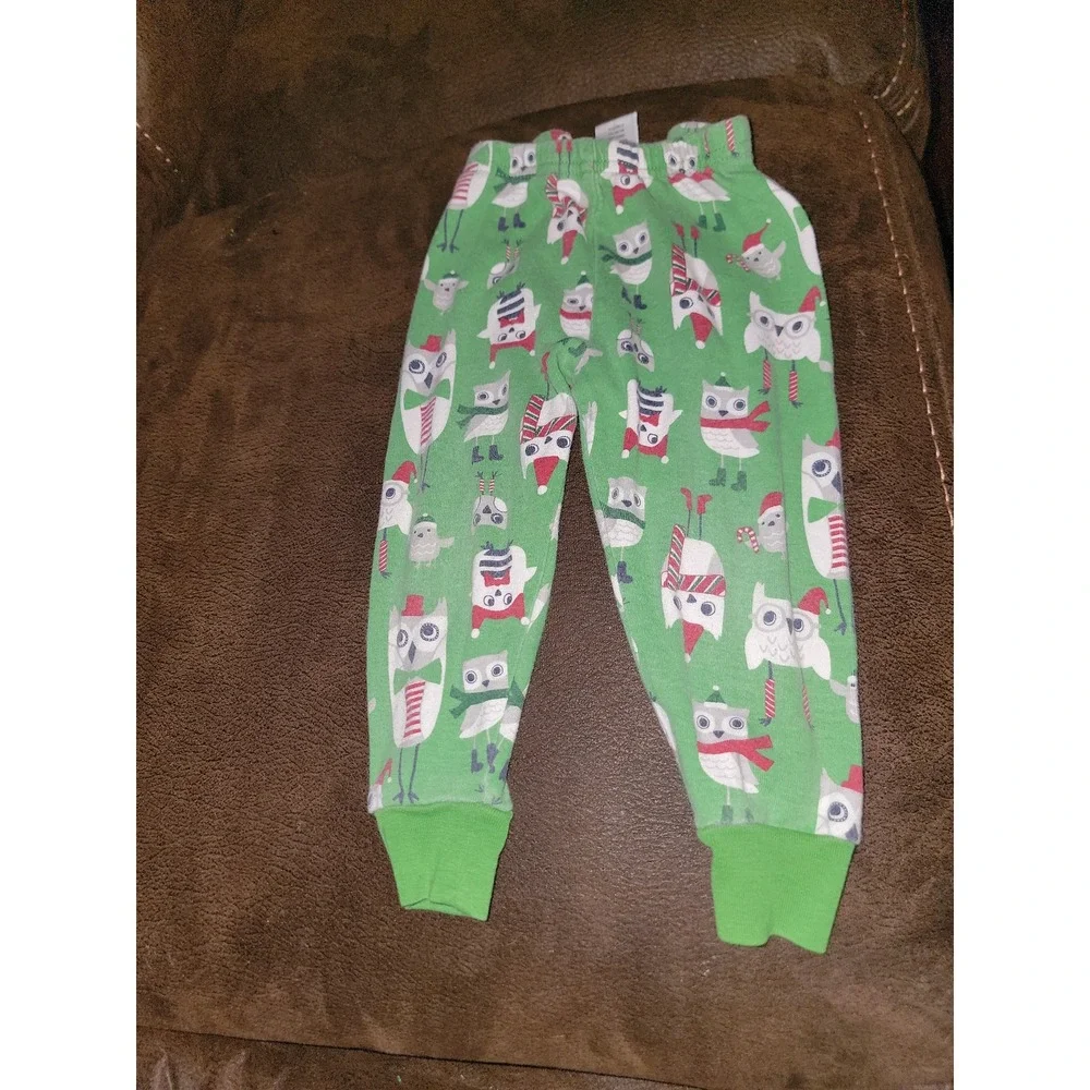 Gymboree holiday Christmas owl pajamas gymmies size 18 24 months‎